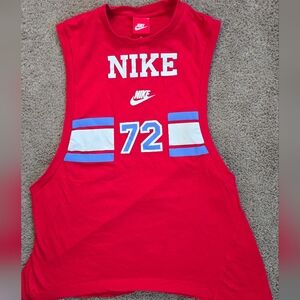 Nike Women's 72 Logo Athletic Tank Top Like New Sz Medium